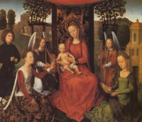 Madonna col Bambino, le sante Caterina e Barbara